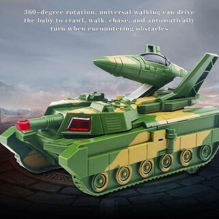 Foto 3 | Venta Internacional - Toy Army Plane Musical Transformable Con Efecto De Iluminación De 2 Pulgadas