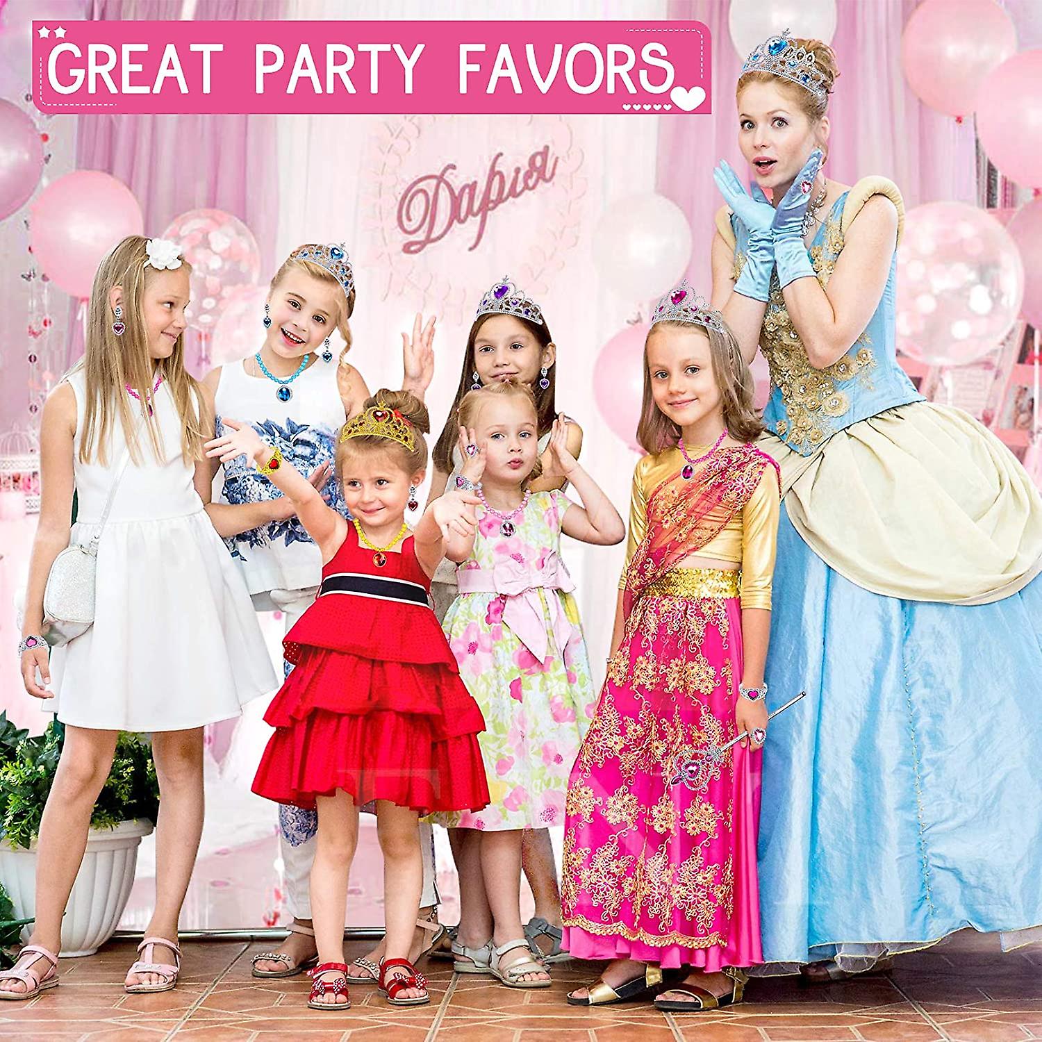 Foto 5 pulgar | Venta Internacional - Set De Accesorios De Disfraces De Princesa, 9 Piezas, Para Niñas