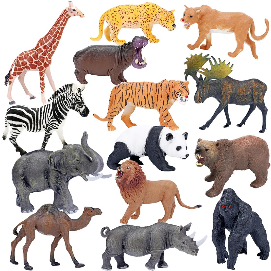 Venta Internacional - Figuras De Animales Y Juguetes Bolzra Safari Animals Para Niños Mayores De 3 Años