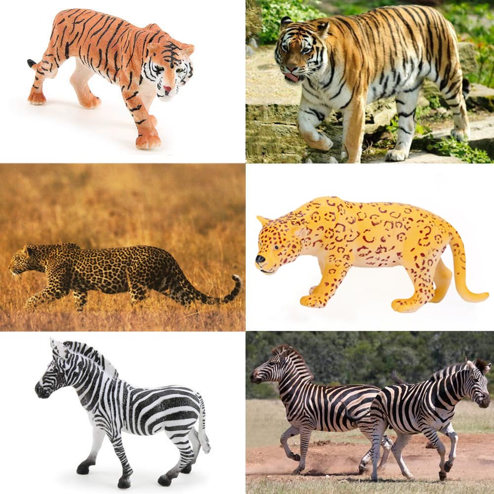 Foto 5 pulgar | Venta Internacional - Figuras De Animales Y Juguetes Bolzra Safari Animals Para Niños Mayores De 3 Años