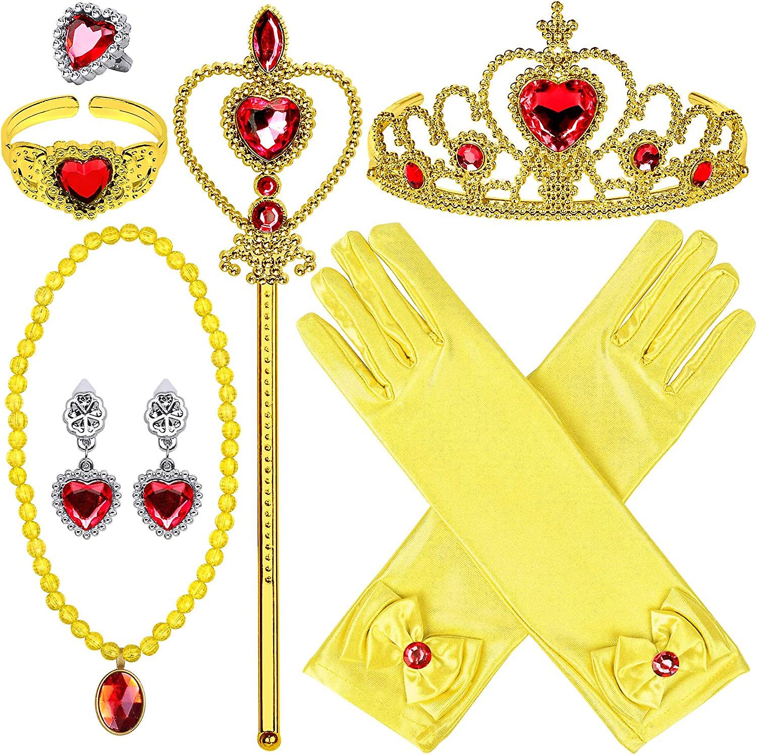 Foto 2 pulgar | Venta Internacional - Set De Accesorios De Disfraces De Princesa, 9 Piezas, Para Niñas