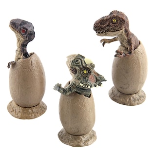Foto 1 | Venta Internacional - Modelo De Dinosaurio Con Forma De Caparazón Medio Roto Con Base, 3 Unidades