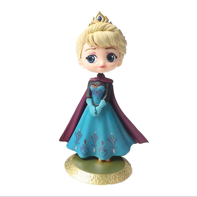 Venta Internacional - Figura De Acción De Juguete De Disney Frozen Princess Anna Elsa, 14 Cm