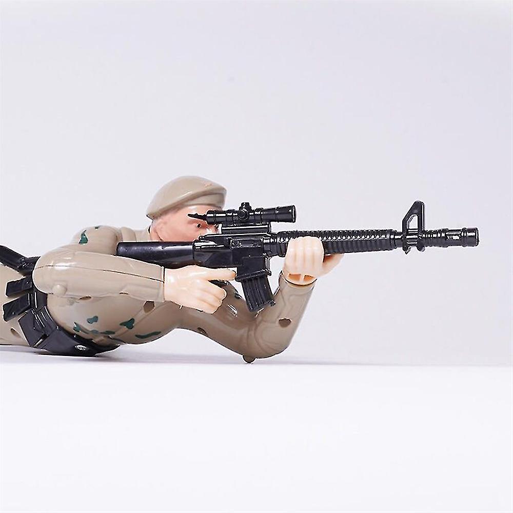 Foto 5 | Venta Internacional - Juguete Eléctrico De La Colección Crawling Soldier Modelo Verde