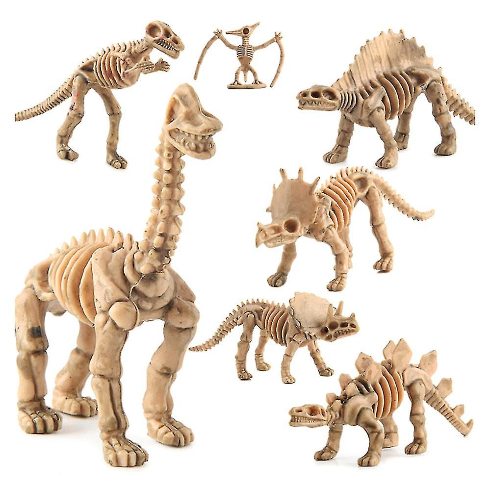 Foto 2 pulgar | Venta Internacional - Juguete De Dinosaurio Sajy Para Niños, Esqueleto Realista De Acción Fósil