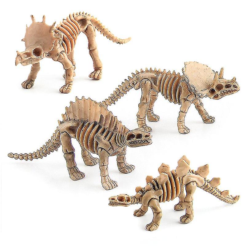 Foto 4 pulgar | Venta Internacional - Juguete De Dinosaurio Sajy Para Niños, Esqueleto Realista De Acción Fósil