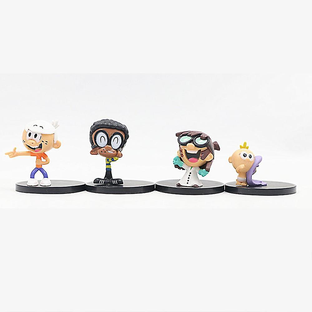 Foto 4 pulgar | Venta Internacional - Figuras, Estatuas, Juguetes, Personajes De The Loud House, 8 Piezas