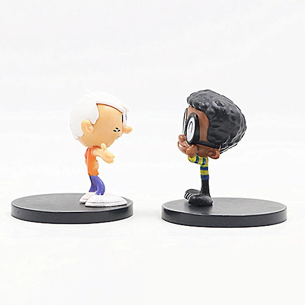 Foto 5 pulgar | Venta Internacional - Figuras, Estatuas, Juguetes, Personajes De The Loud House, 8 Piezas