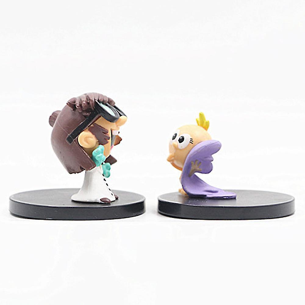 Foto 6 pulgar | Venta Internacional - Figuras, Estatuas, Juguetes, Personajes De The Loud House, 8 Piezas