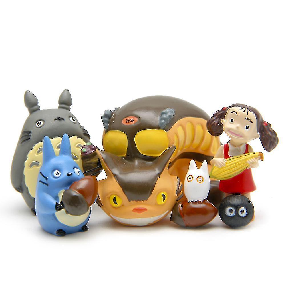 Venta Internacional - Figura De Juguete Hayao Miyazaki Totoro Girl Chestnut, 6 Unidades
