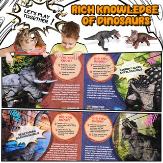 Foto 4 | Venta Internacional - Libro De Sonido Dinosaur Toys Con 12 Figuras De Juguete Para Niños De 3 A 6 Años