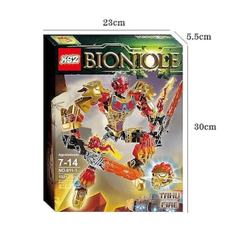 Foto 3 | Venta Internacional - Figuras De Acción Building Block Toys Bionicle Series