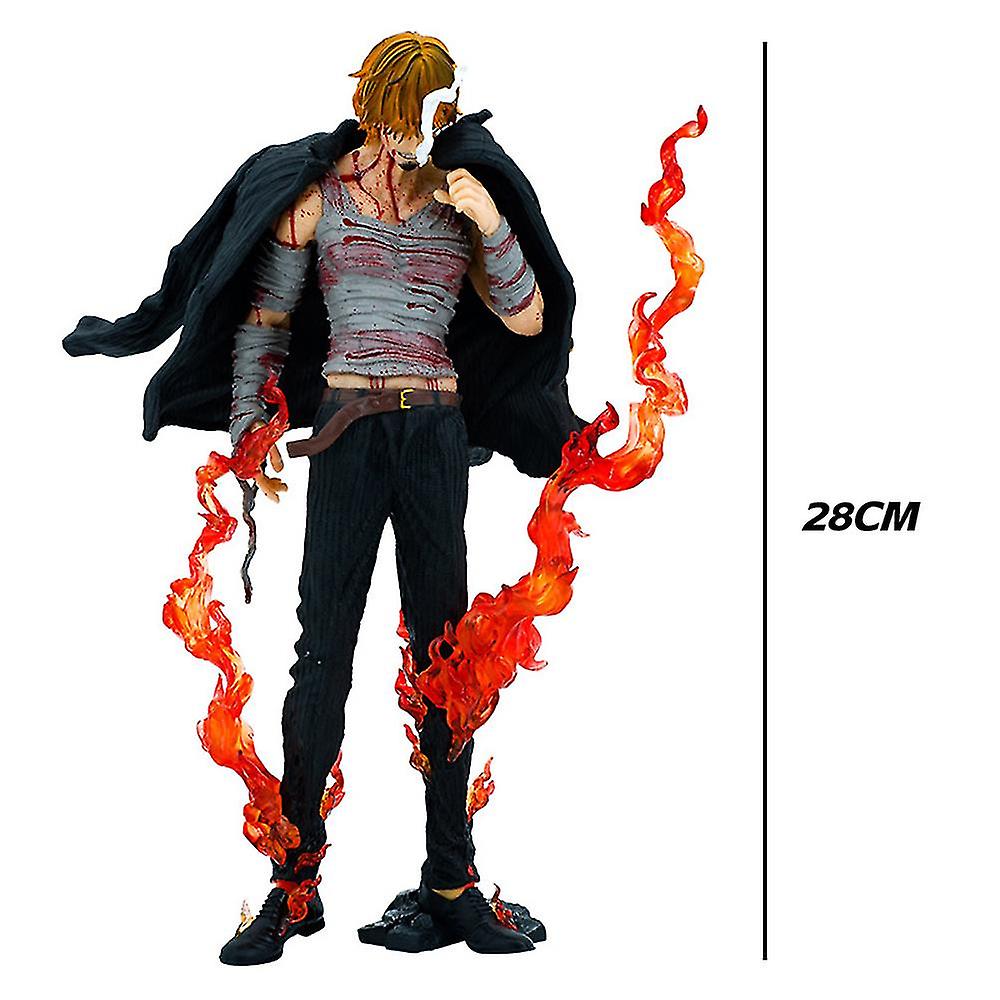Foto 3 pulgar | Venta Internacional - Figura De Acción De Dibujos Animados De Sajy Vinsmoke Sanji De Una Sola Pieza, 28 Cm