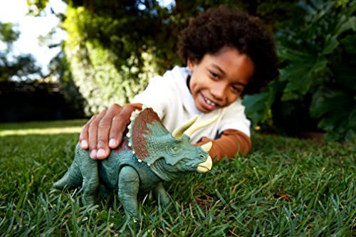 Foto 3 pulgar | Venta Internacional - Juguete De Dinosaurio Mattel Jurassic World Dominion Triceratops