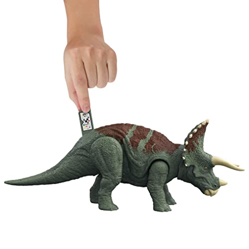 Foto 5 pulgar | Venta Internacional - Juguete De Dinosaurio Mattel Jurassic World Dominion Triceratops