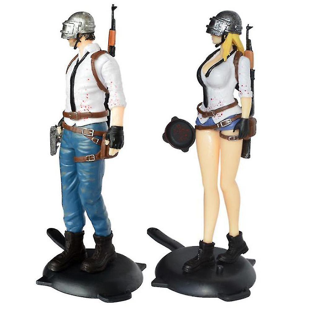 Foto 1 | Venta Internacional - Figura De Juguete Pubg Game Man Woman Collection 19-20 Cm 0.25 Kg