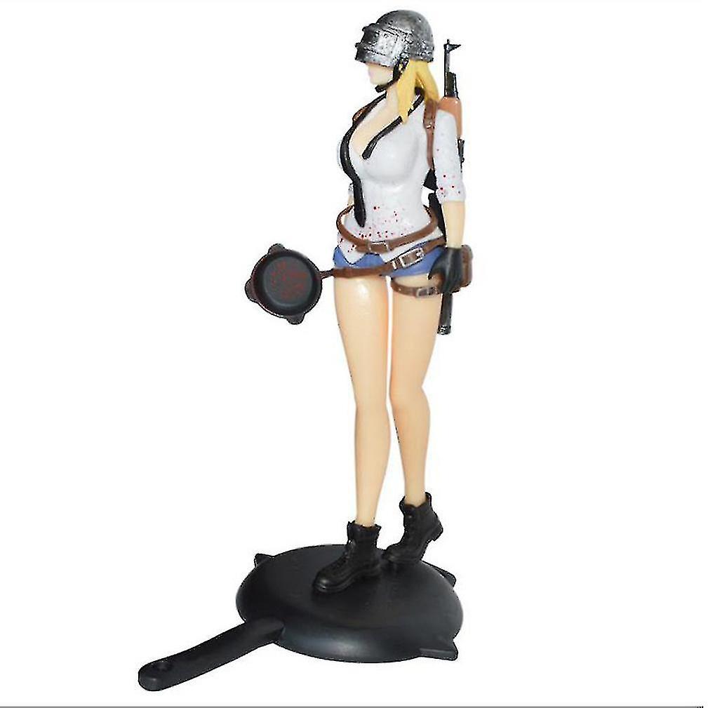 Foto 4 pulgar | Venta Internacional - Figura De Juguete Pubg Game Man Woman Collection 19-20 Cm 0.25 Kg