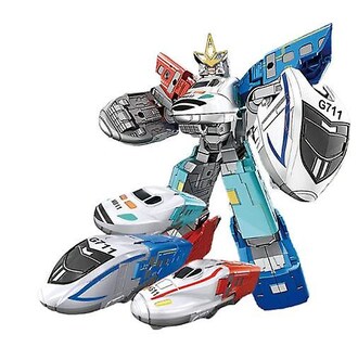 Foto 1 | Venta Internacional - Figura De Acción De Superhéroes De Coche Robot De Juguete Modelo 3c 15-20 Cm