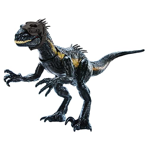 Foto 2 pulgar | Venta Internacional - Figura De Dinosaurio Mattel Jurassic World Track N Attack Indorap