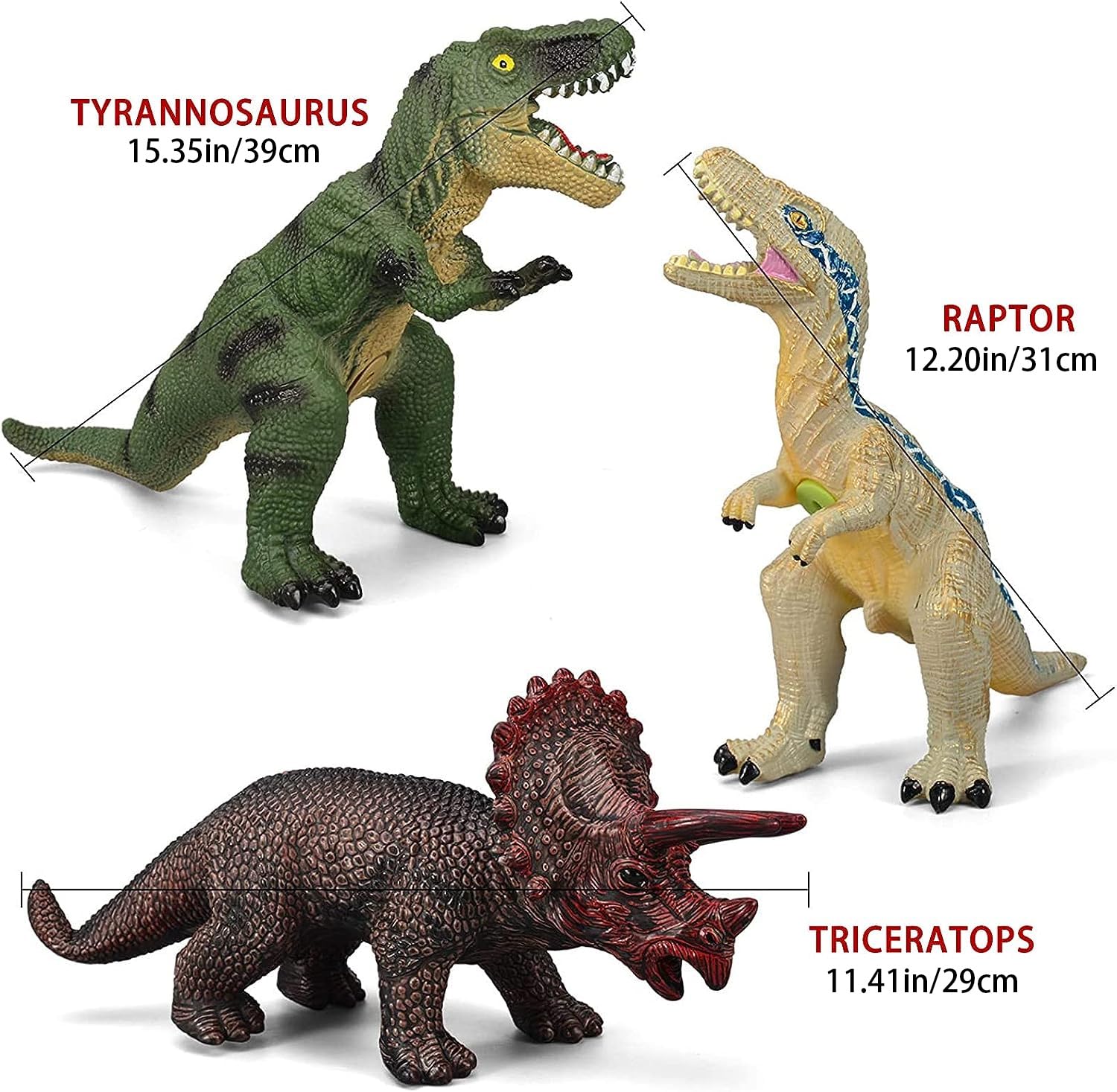 Foto 2 | Venta Internacional - Dinosaur Toys Gzsbaby Jumbo De 6 Piezas Para Niños De 3 A 5 Años