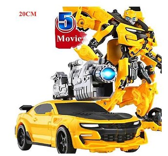 Foto 3 | Venta Internacional - Figura De Acción De Superhéroes De Coche Robot De Juguete Modelo 3c 15-20 Cm