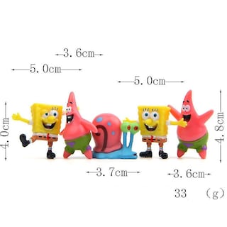 Foto 3 | Venta Internacional - Figura De Juguete Sbongebob Patrick Star Gary El Caracol X5