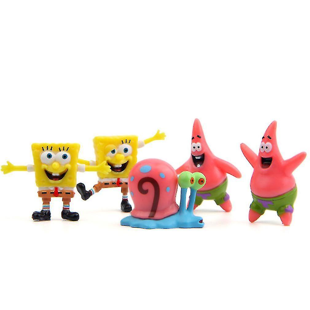 Foto 5 pulgar | Venta Internacional - Figura De Juguete Sbongebob Patrick Star Gary El Caracol X5