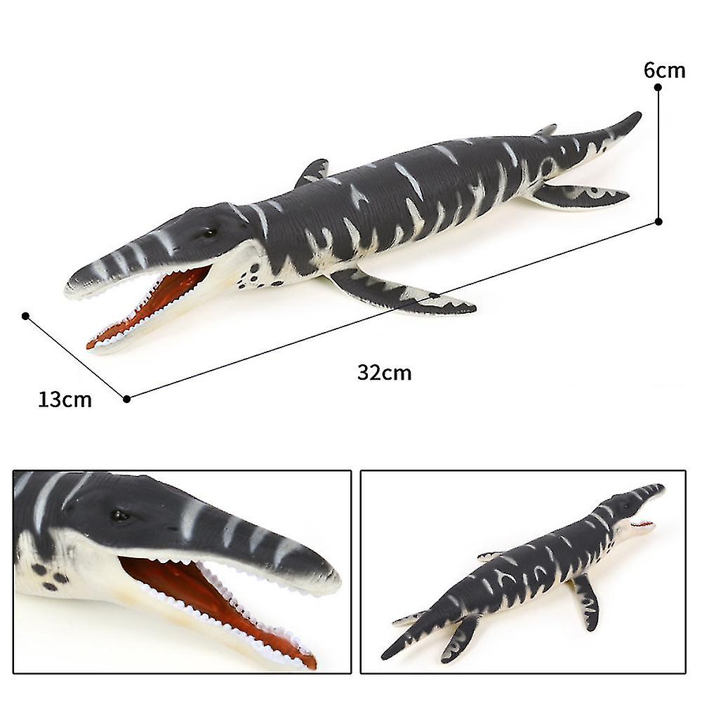 Foto 6 pulgar | Venta Internacional - Modelo De Estatua Jurásica De Liopleurodon De Juguete De Dinosaurio