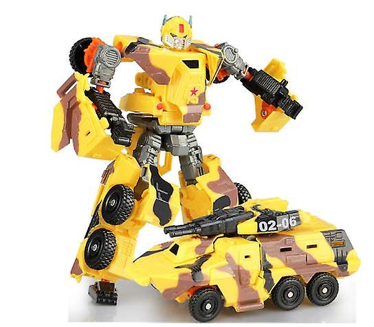 Venta Internacional - Figura De Acción De Superhéroes De Coche Robot De Juguete Modelo 3c 15-20 Cm