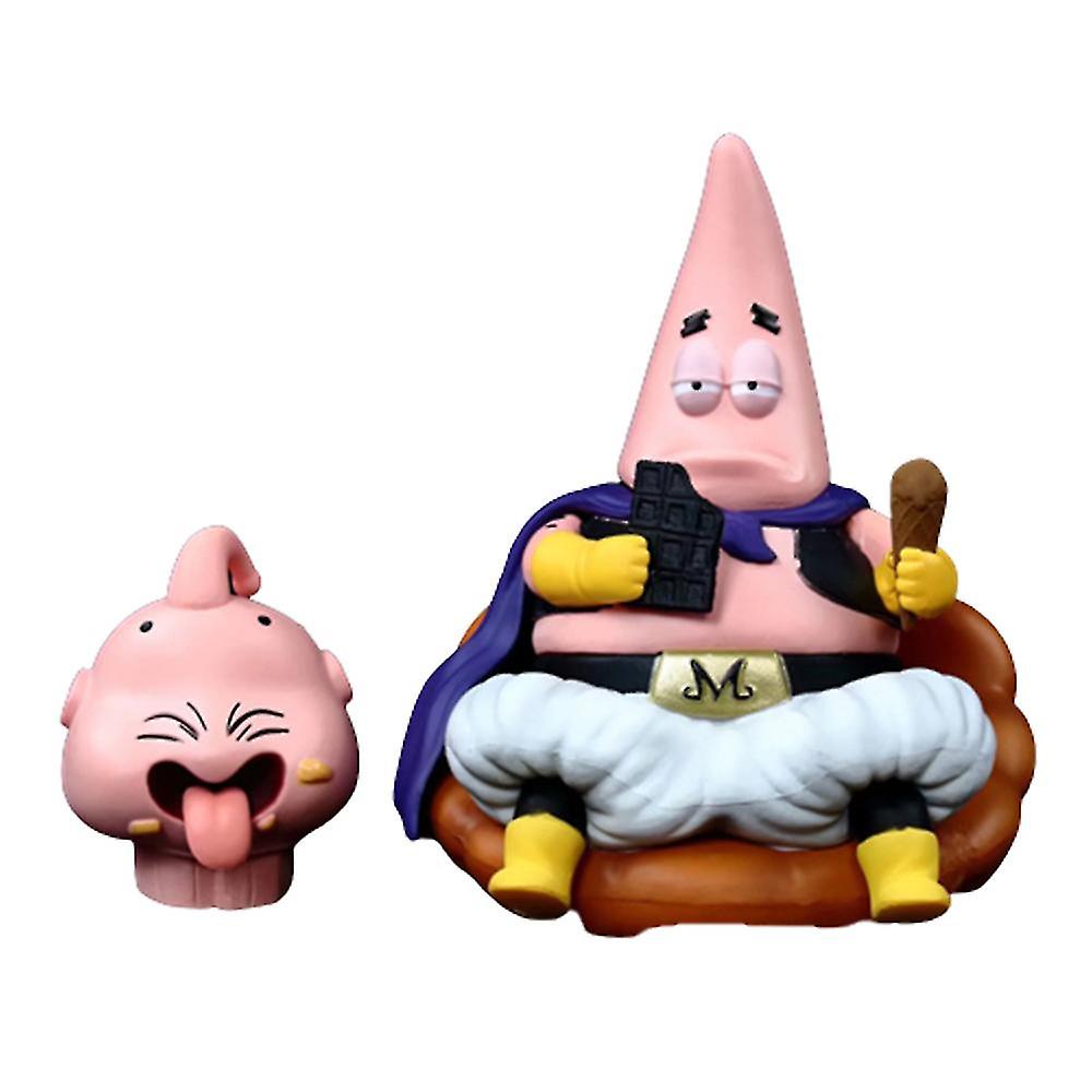 Foto 4 pulgar | Venta Internacional - Figura De Juguete Bob Esponja En Forma De X Dragon Ball, 11 Cm, Pvc