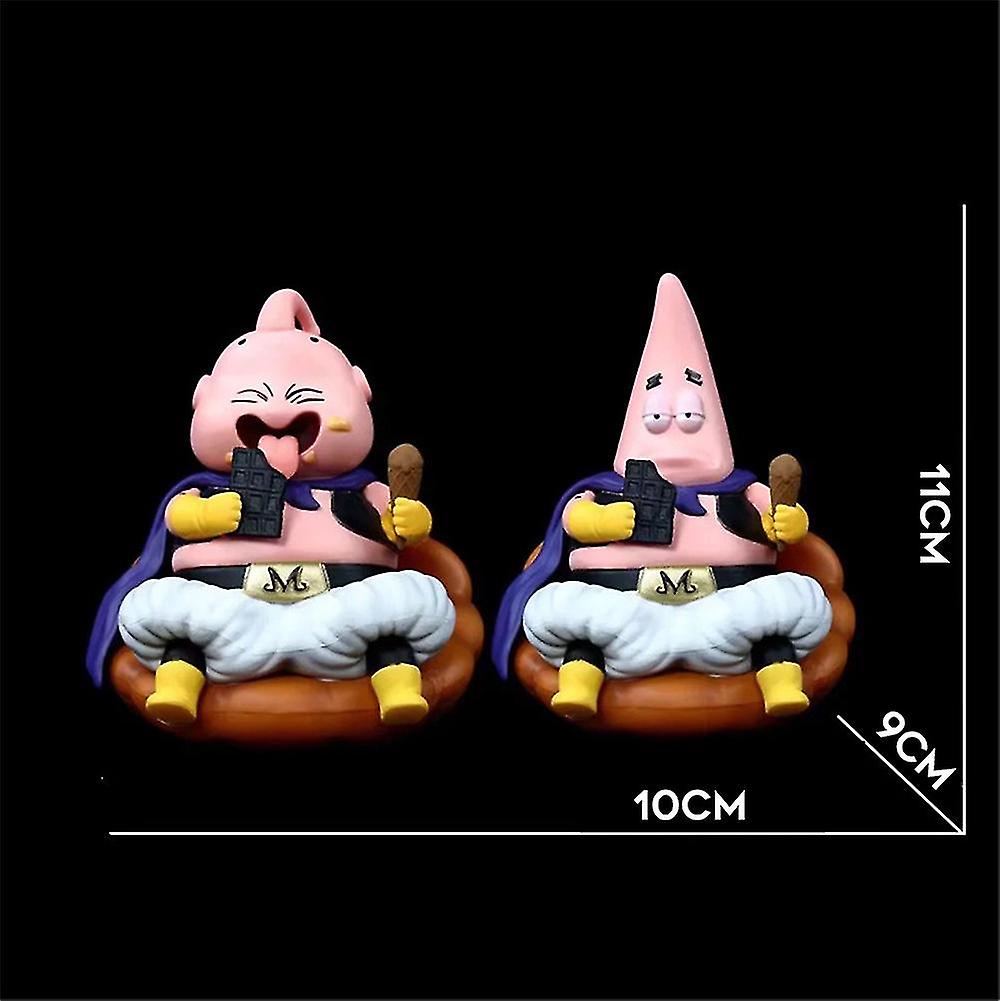Foto 5 pulgar | Venta Internacional - Figura De Juguete Bob Esponja En Forma De X Dragon Ball, 11 Cm, Pvc