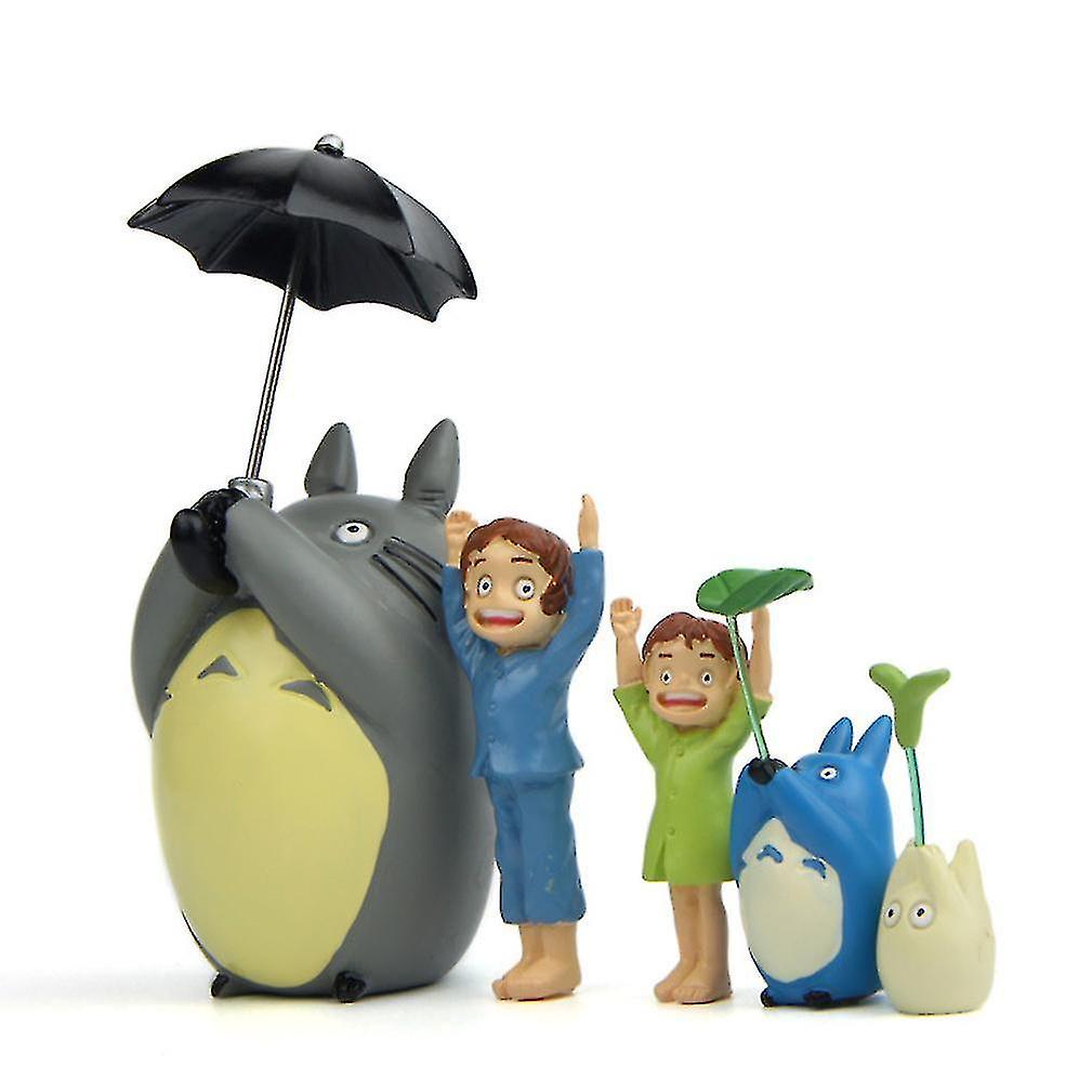 Foto 3 pulgar | Venta Internacional - Figura De Juguete Blessing Totoro Sisters, 5 Piezas De Pvc, 0,149 Kg