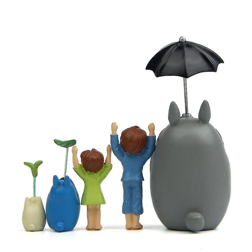 Foto 4 pulgar | Venta Internacional - Figura De Juguete Blessing Totoro Sisters, 5 Piezas De Pvc, 0,149 Kg