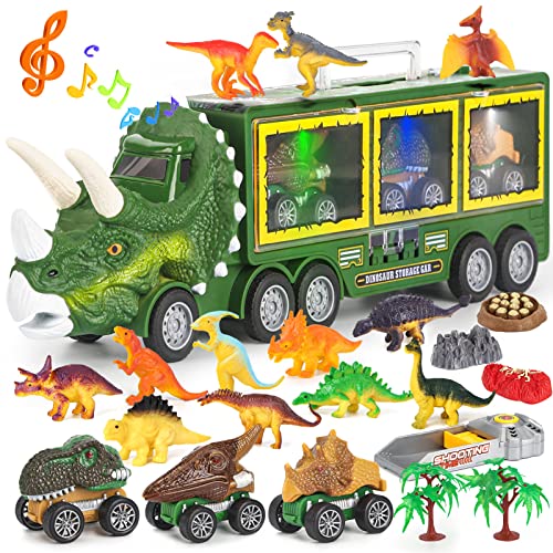 Venta Internacional - Camión De Juguete Con Forma De Dinosaurio Dinorun Con Linterna Y Sonido Para Niños Mayores De