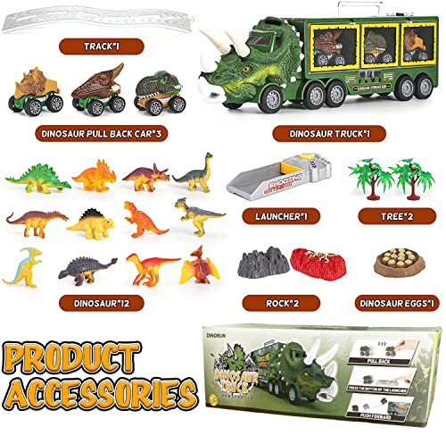 Foto 6 | Venta Internacional - Camión De Juguete Con Forma De Dinosaurio Dinorun Con Linterna Y Sonido Para Niños Mayores De