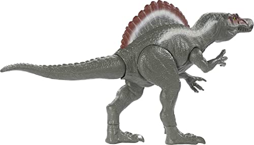 Foto 5 pulgar | Venta Internacional - Figura De Acción Mattel Jurassic World Spinosaurus 30 Cm