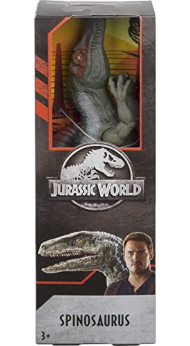 Foto 7 pulgar | Venta Internacional - Figura De Acción Mattel Jurassic World Spinosaurus 30 Cm