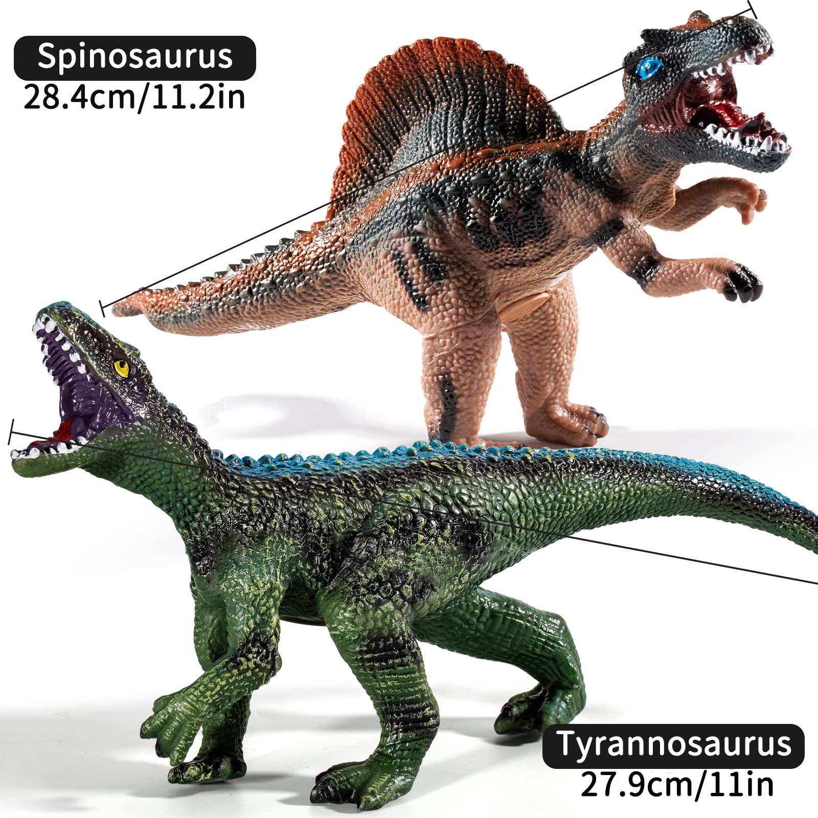 Foto 6 pulgar | Venta Internacional - Dinosaur Toys Temi Jumbo De 7 Piezas Para Niños De 3 A 5 Años Con Funda