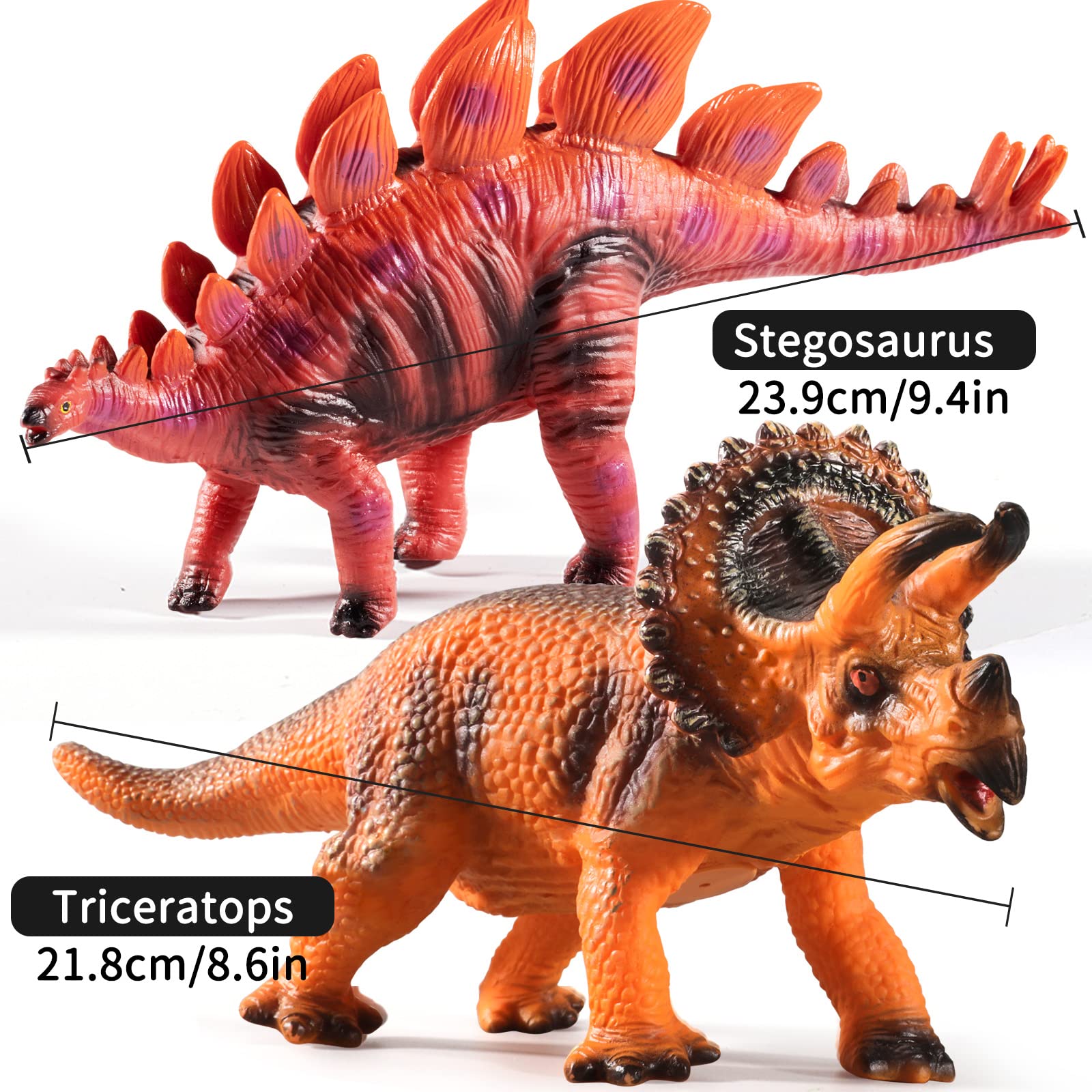 Foto 7 pulgar | Venta Internacional - Dinosaur Toys Temi Jumbo De 7 Piezas Para Niños De 3 A 5 Años Con Funda