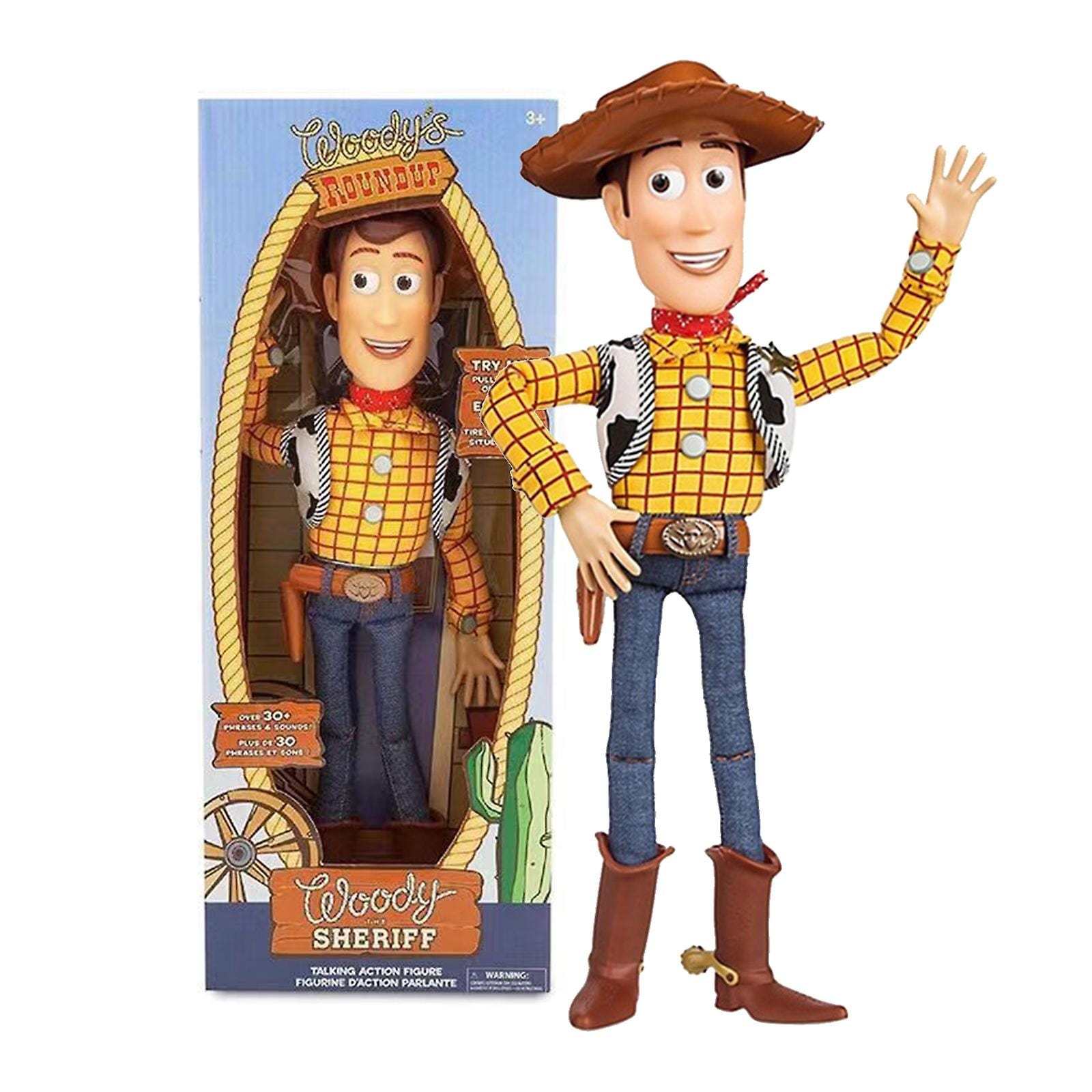 Venta Internacional - Figura De Acción Toy Story True Talkers Woody 38 Cm Pixar Gjj07 $1,468