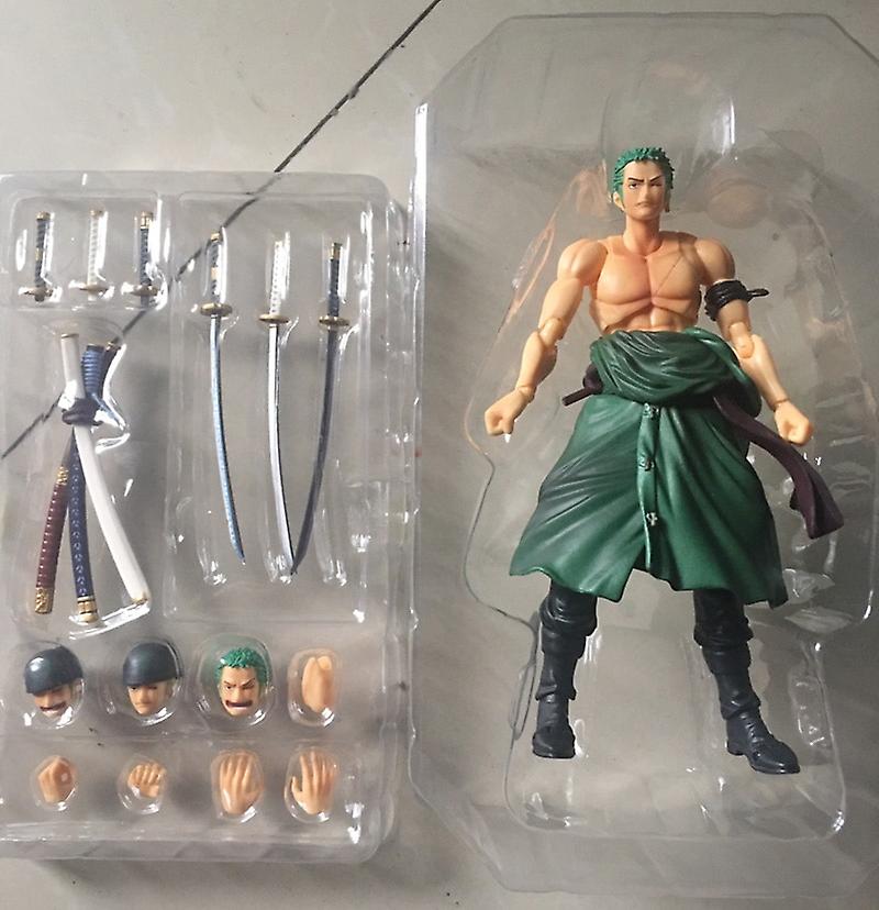 Foto 6 pulgar | Venta Internacional - Figura De Acción Beculerty De Una Sola Pieza Con Sombrero De Paja Pirates Zoro