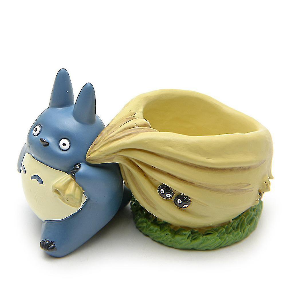 Foto 4 pulgar | Venta Internacional - Figura De Juguete Mini Totoro Azul Con Bolsa Modelo Pvc De 5 X 8 Cm