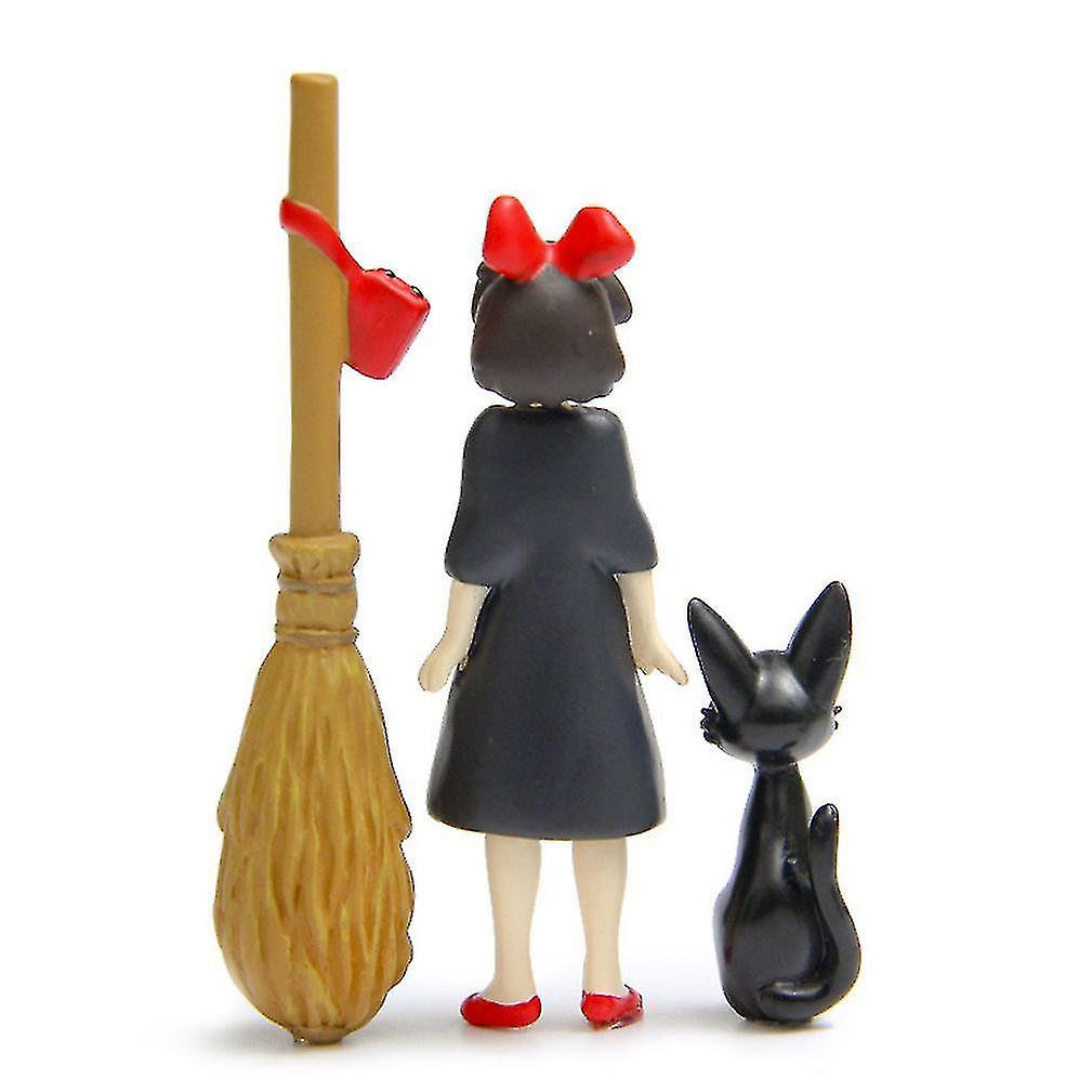 Foto 4 pulgar | Venta Internacional - Figura De Juguete Miyazaki Kiki's Delivery Service Broom X3