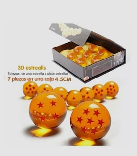 Foto 4 | Pack Esferas del Dragón Ball 7 Piezas