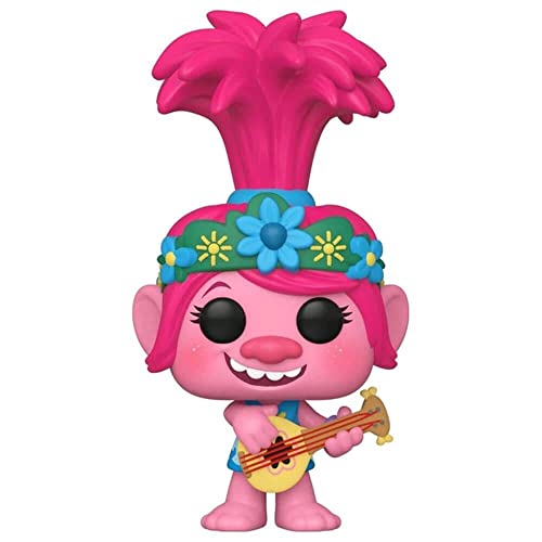 Foto 3 pulgar | Venta Internacional - Figura Funko Trolls World Tour Poppy Con Guitarra De 10 Cm