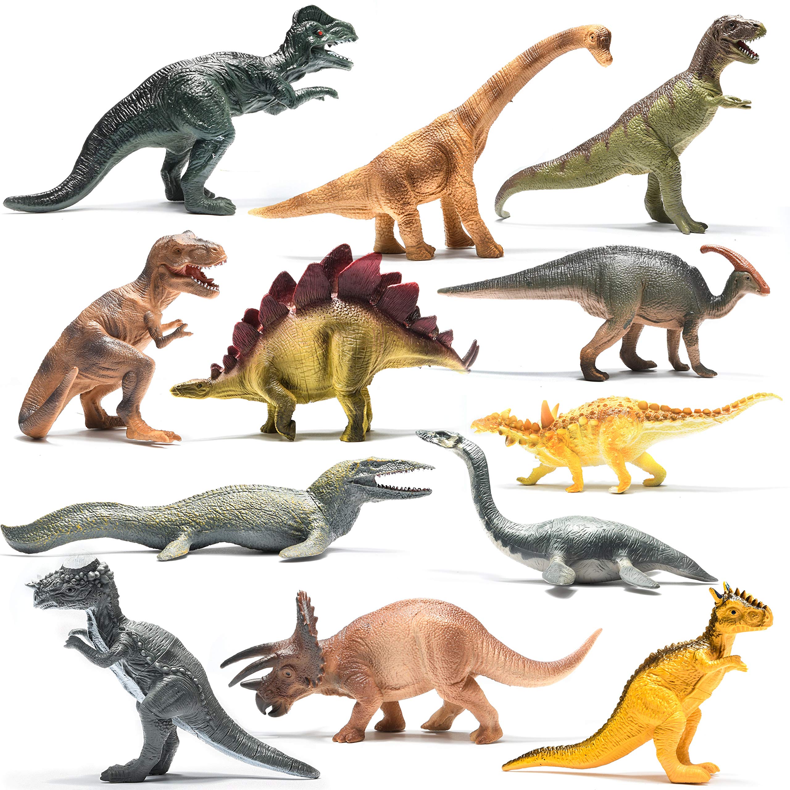 Foto 2 pulgar | Figura De Juguete Prextex Dinosaurio T-rex Gigante De 21 Pulgadas De Parque Jurásico - Venta Internacional.