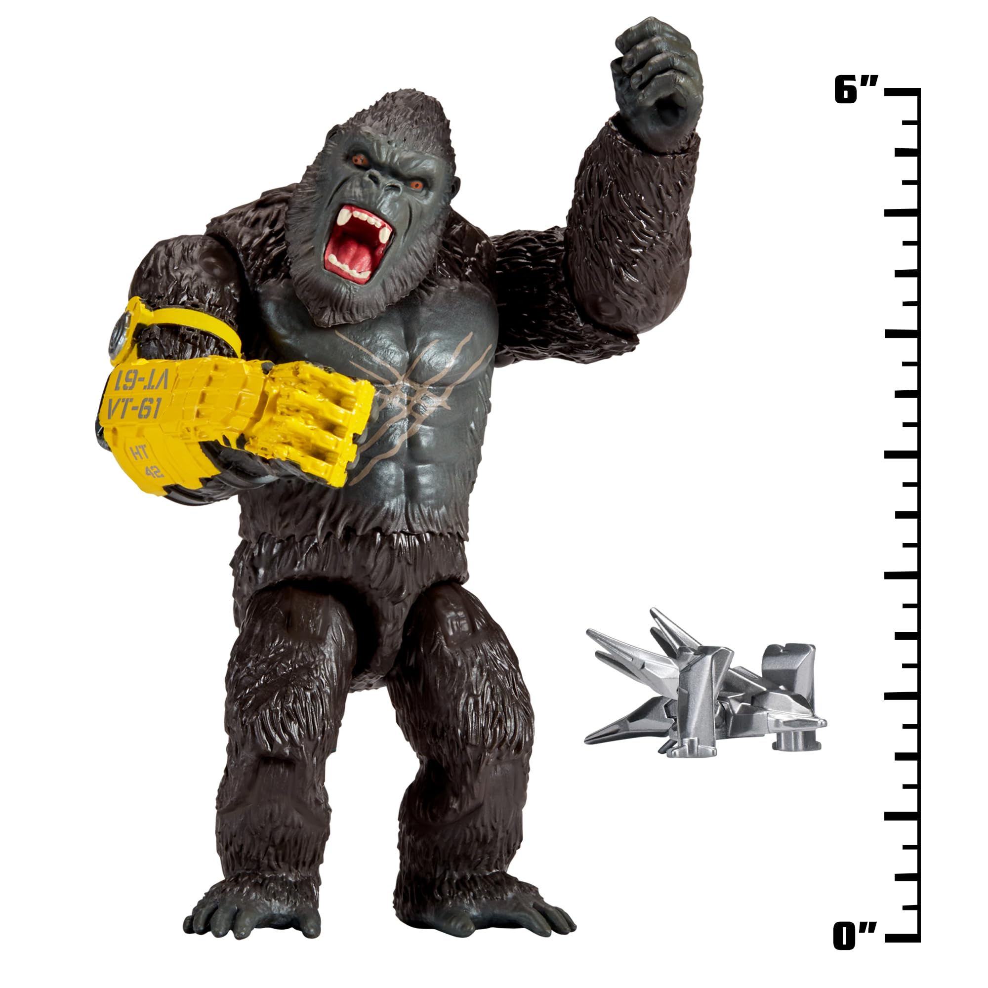 Foto 3 pulgar | Figura De Acción Playmates Toys Godzilla X Kong De 15 Cm Con Guante B.e.a.s.t. - Venta Internacional.