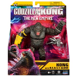 Foto 3 | Figura De Acción Playmates Toys Godzilla X Kong De 15 Cm Con Guante B.e.a.s.t. - Venta Internacional.