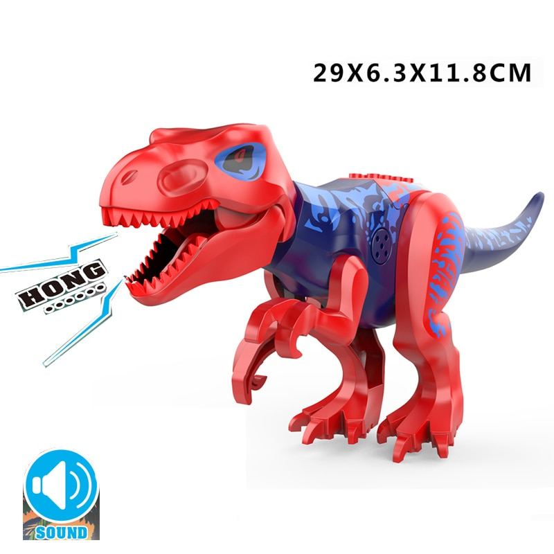 Foto 2 pulgar | Figuras De Dinosaurios Building Block Jurassic World Raptor Mini 2 - Venta Internacional.