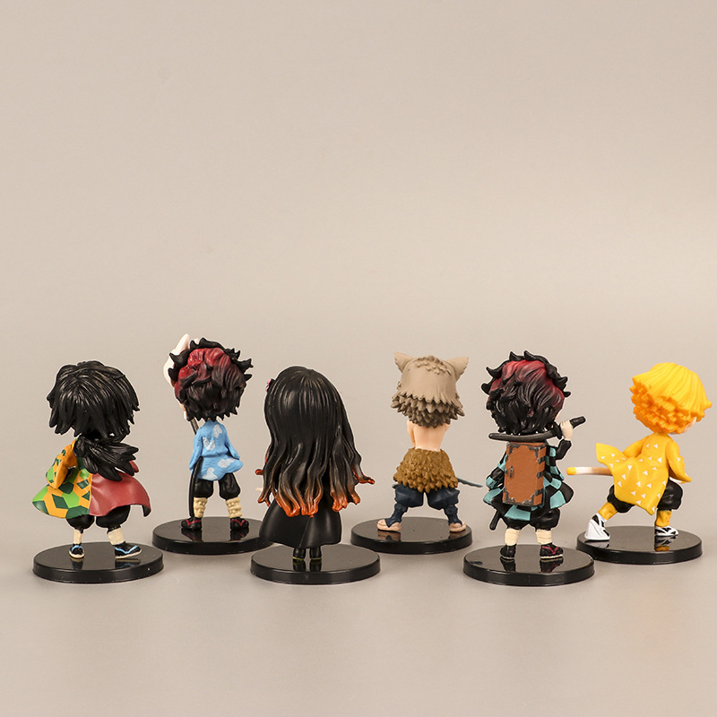 Foto 6 pulgar | Set De Figuras Kimetsu No Yaiba Anime Kamado Tanjirou Agatsuma - Venta Internacional.